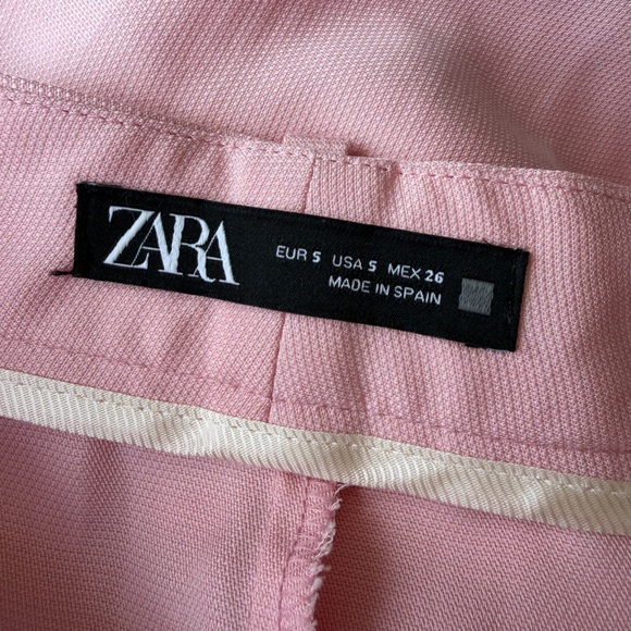 Zara Light Pink Blazer Set Sz S - Picture 11 of 11